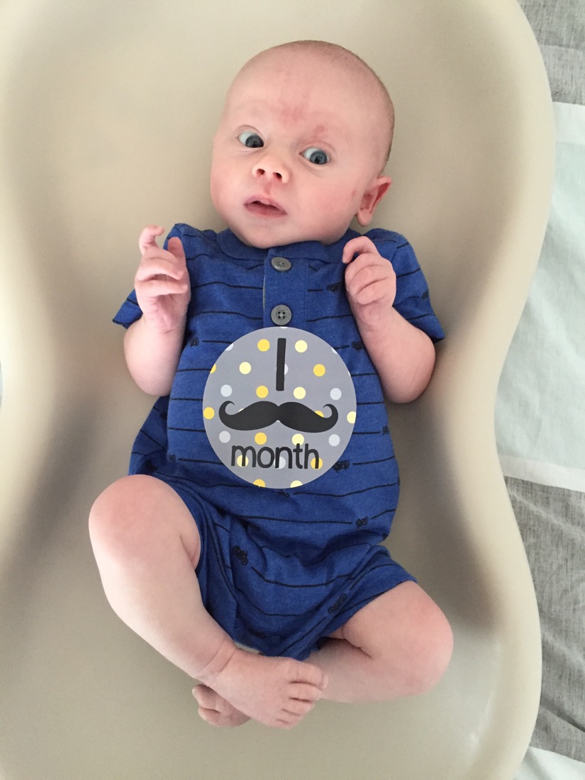 Jack’s 1-month picture